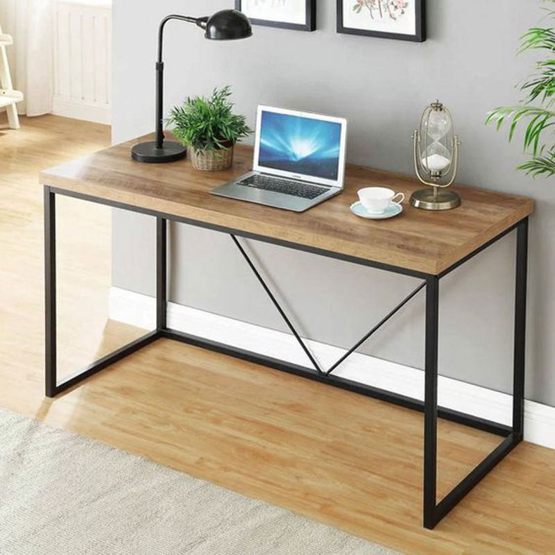 میز کامپیوتر چوب فلز مناسب تحریر و کامپیوتر و اداری