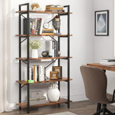 شلف ایستاده چوب فلز مدل ژینوس دارای طبقات مختلف