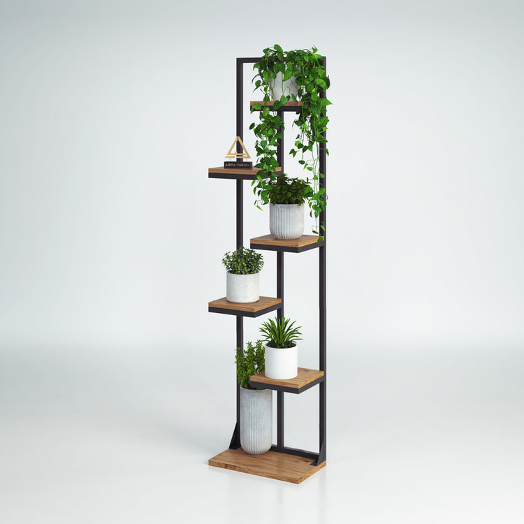 استند گل چوب و فلز آروین