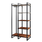 جالباسی رگال جاکفشی چوب و فلز آروین مدل آذرپاد