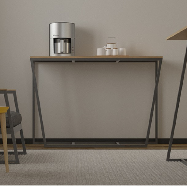 میز کنسول چوب و فلز آروین مدل شادابه