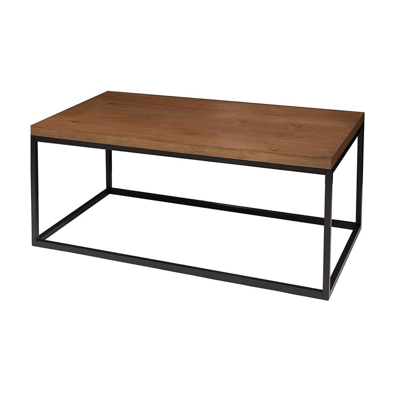 Soren style wood & metal  table