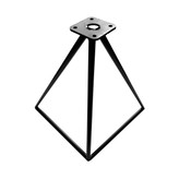 پایه میز دو عددی سنجاقی فلزی