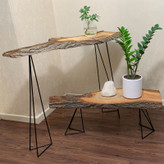 پایه میز سنجاقی فلزی مثلثی