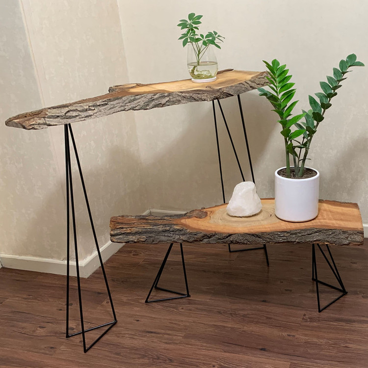 پایه میز سنجاقی فلزی مثلثی