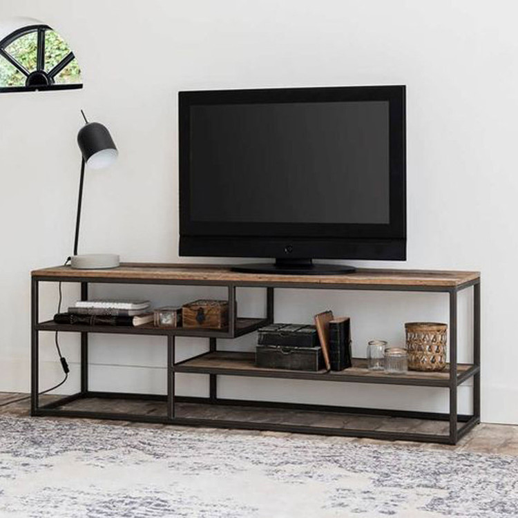 میز تلویزیون چوب فلز آروین مدل بایگان