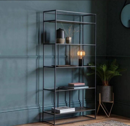 Metal wood decoration stand