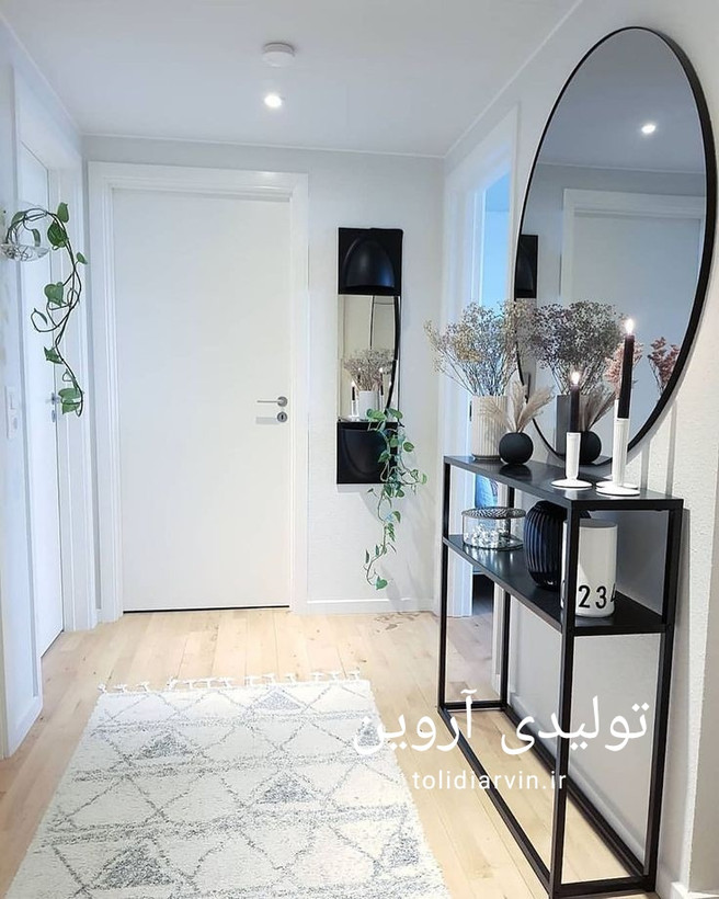 کنسول آروین چوب فلز مدل رایومند