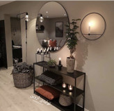 میز کنسول آروین چوب و فلز مدل سپتا