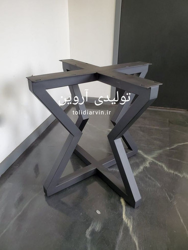پایه میز آروین مدل رایومند جنس فلزی