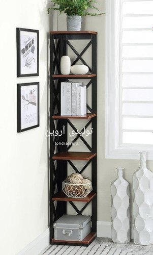 استند دکوری چوب و فلز