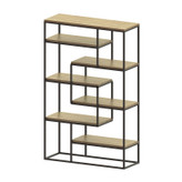 کتابخانه آروین مدل صدف در طبقات مختلف