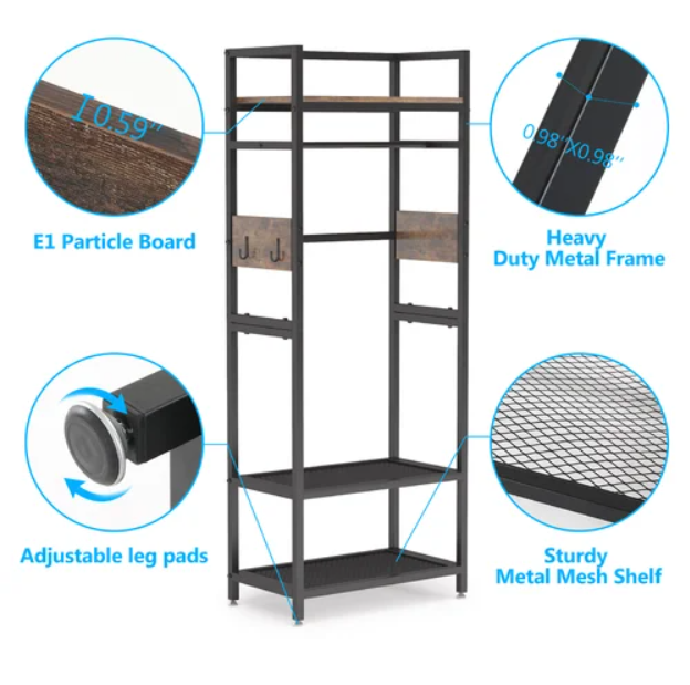 Regal and Arvin shoe rack