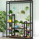 استند گلدان چوب و فلز آٰوین