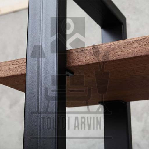 شلف چوب و فلز آروین مدل دینا اتصالات