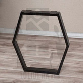 پایه میز فلزی مدل شش ضلعی تولیدی آروین