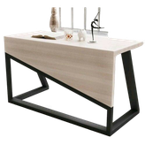 میز کامپیوتر تحریر چوب فلز آروین مدل مدیران