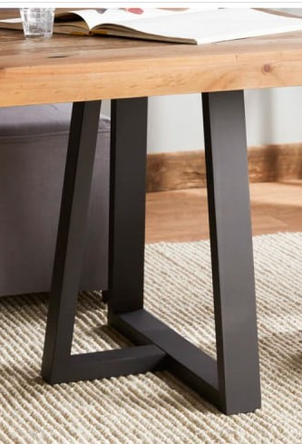 پایه میز فلزی مدل پارسا با استفاده از پروفیل محکم