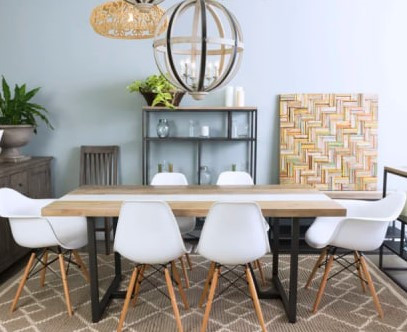 پایه میز فلزی مدل پارسا مناسب میز پذیرایی