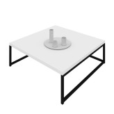 میز جلومبلی چوب فلز مدل مینیمال