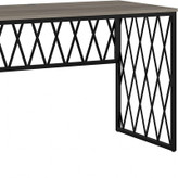 میز اداری چوب فلز مدل داتیس مناسب میز کامپیوتر