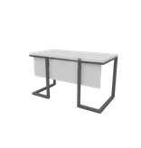 میز اداری چوب فلز  مدل فرهود سفید