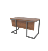 میز اداری چوب فلز  مدل فرهود طوسی و کلیاف روشن
