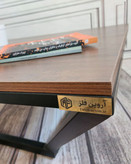 میز جلو مبلی چوب فلز  مدل سورنا آروین فلز