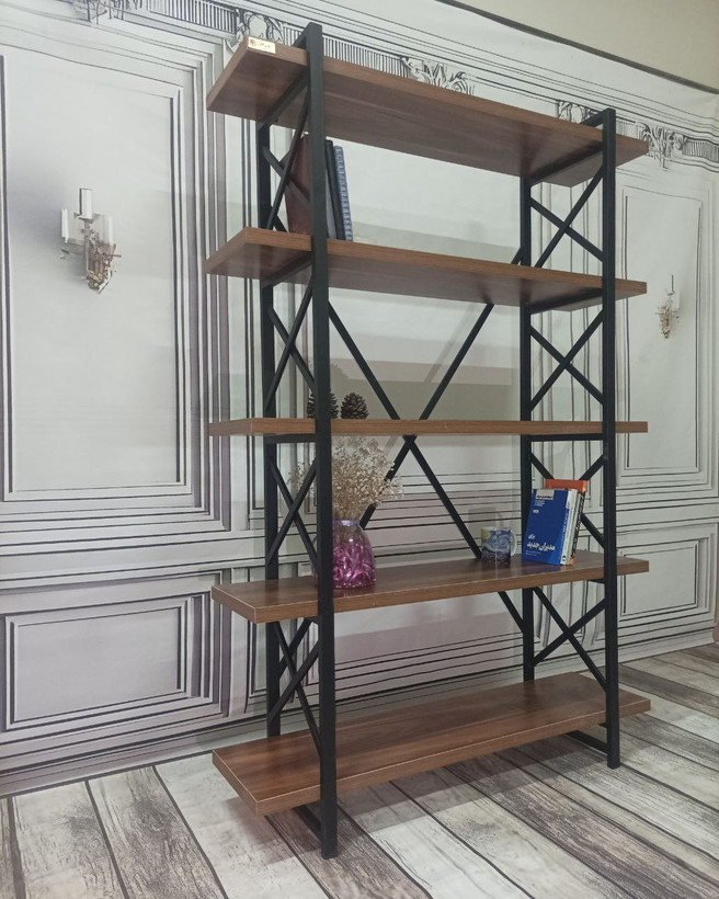 استند دکوری چوب فلز