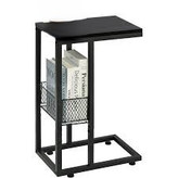 میز پاتختی چوب فلز ماهور رنگ مشکی