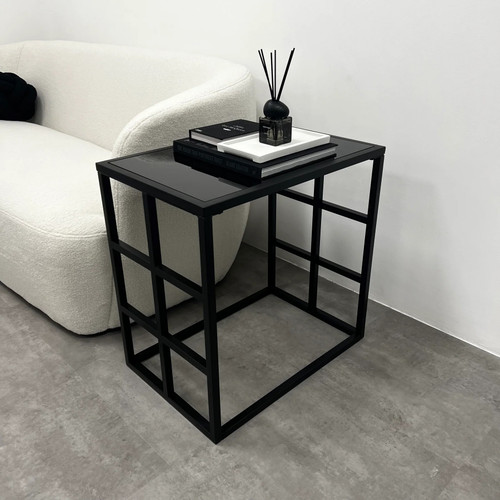 میز کنارمبلی چوب فلز دیاکو