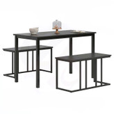 میز آشپزخانه چوب فلز سیروان مناسب آشپزخانه های کوچک