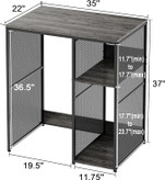 استند آشپزخانه چوب فلز مدل تیامیس مناسب مغازه