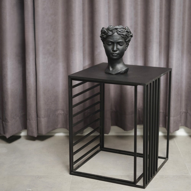 میز کنار مبلی 2 عددی چوب فلز مدل آکو خرید از آروین فلز