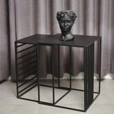 میز کنار مبلی 2 عددی چوب فلز مدل آکو  مناسب جلومبلی