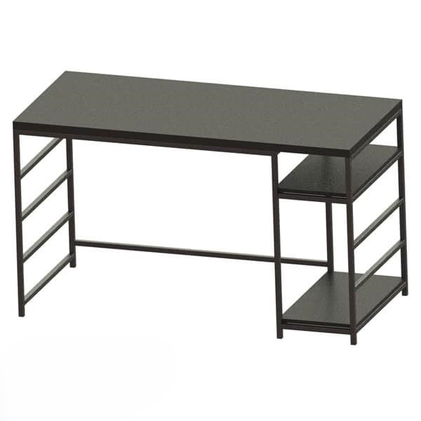 میز کامپیوتر چوب فلز مدل تانیا رنگ مشکی