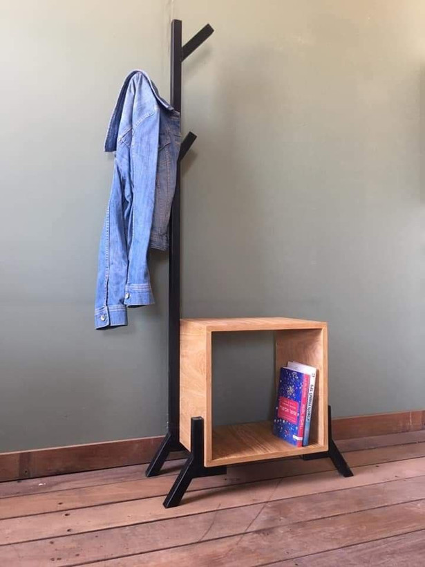 جالباسی جاکفشی چوب فلز مدل نیلا خرید از تولیدی آروین