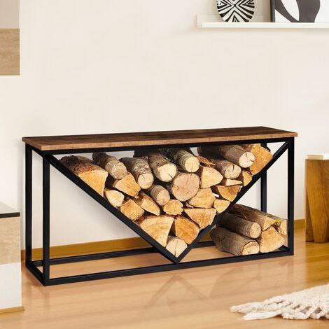 استند هیزم چوب فلز مدل هانا تولیدی آروین