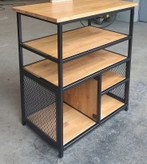 استند آشپزخانه چوب فلز مدل یارین تولیدی آروین