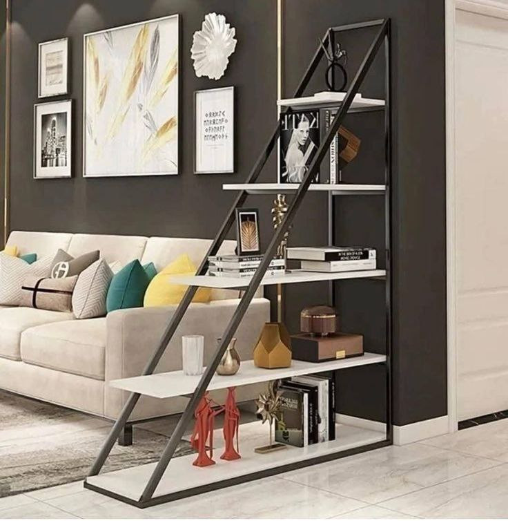 شلف ایستاده چوب فلز مدل رویسا تولیدی آروین