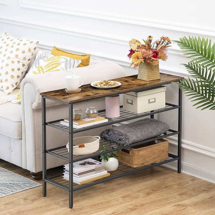 جاکفشی چوب فلز مدل آسانا مناسب کنار مبل خرید از تولیدی آروین