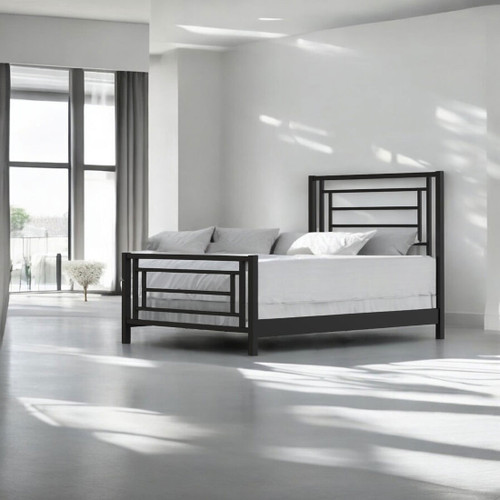 تخت خواب فلزی مدل کاویان