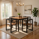 صندلی بار و اپن مدل بهار قابل شخصیسازی – انتخاب رنگ فلز و نوع صفحه دلخواه توسط تولیدی آروین فلز