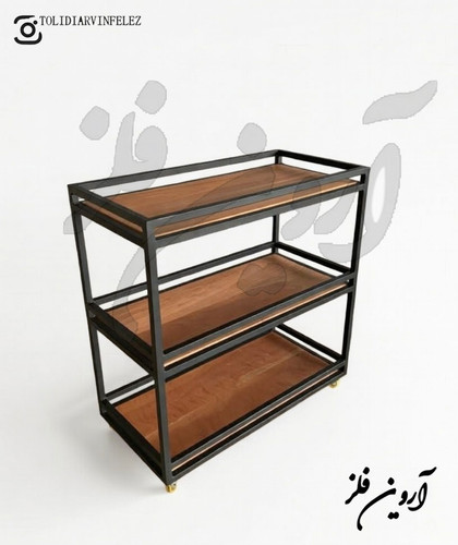 استند چوب و فلز مدل امید