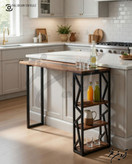 نمای کامل میز بار خانگی مدل آزما