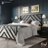 تخت خواب فلزی یک نفره و دو نفره مدل ستاره