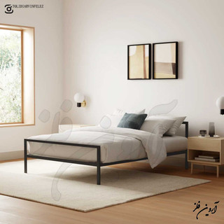 تخت خواب یک و دو نفره طرح آریو