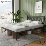 تخت خواب فلزی یک و دو نفره طرح کیان با طراحی مدرن